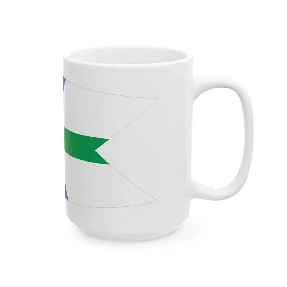 Flag of Kent Ohio (United States) White Coffee Mug - Go Mug Yourself