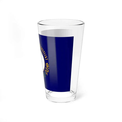 Flag of Kentucky 3-2 (United States) Pint Glass 16oz - Go Mug Yourself