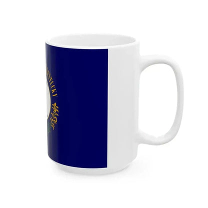 Flag of Kentucky 3-2 (United States) White Coffee Mug - Go Mug Yourself