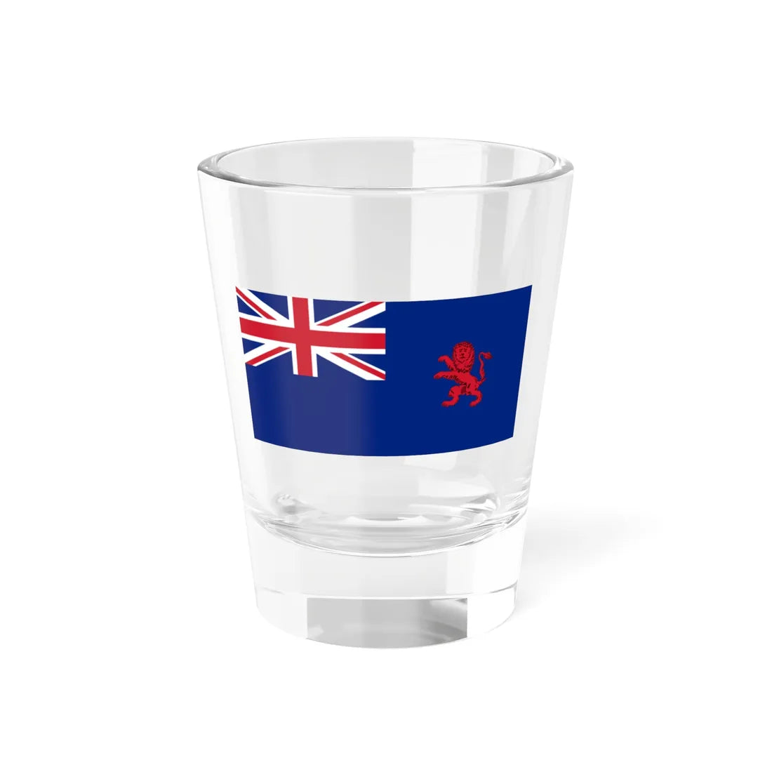 Flag of Kenya 1921-1963 (Kenya) Shot Glass 1.5oz 1.5oz - Go Mug Yourself