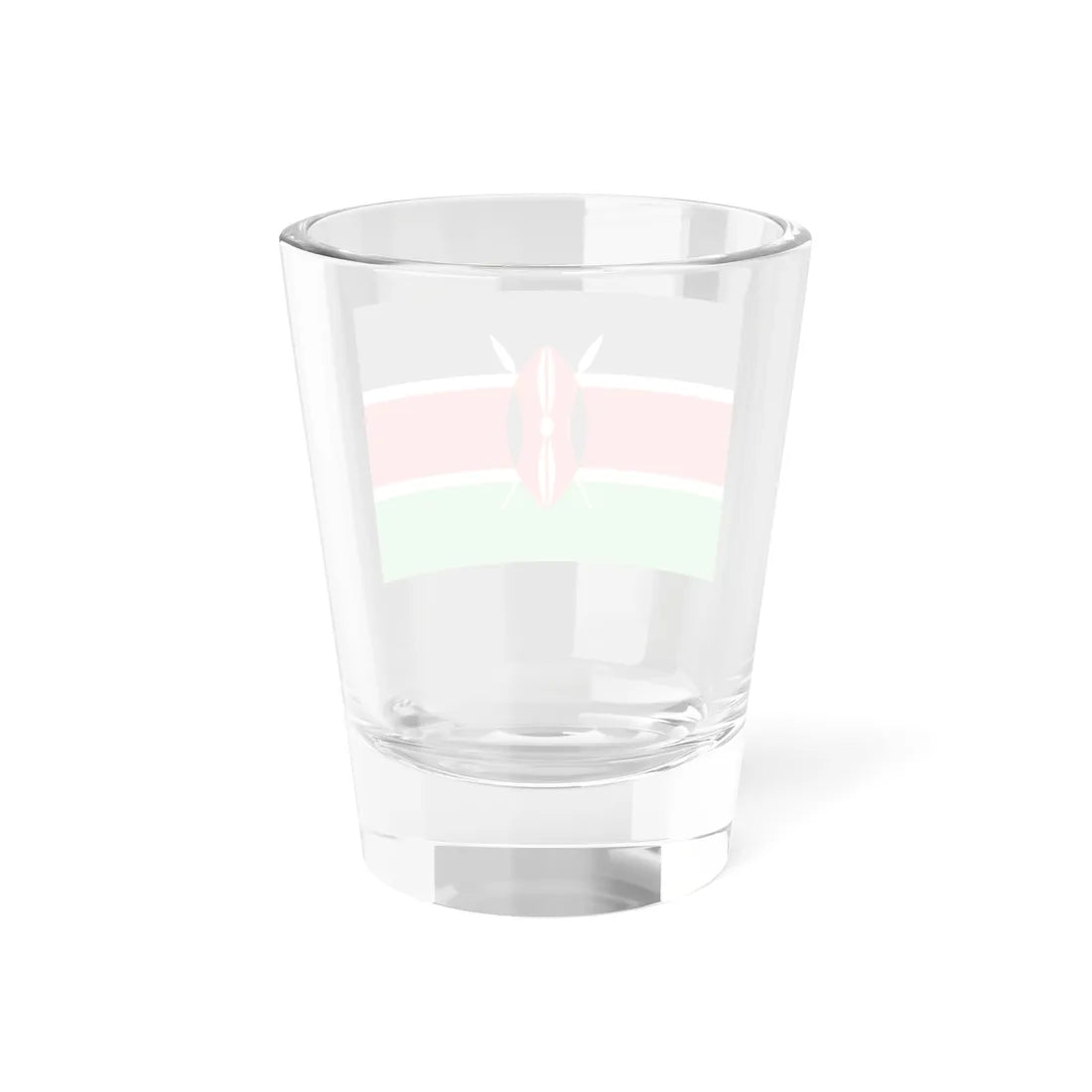 Flag of Kenya WFB 2000 (Kenya) Shot Glass 1.5oz - Go Mug Yourself