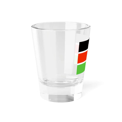 Flag of Kenya WFB 2000 (Kenya) Shot Glass 1.5oz - Go Mug Yourself