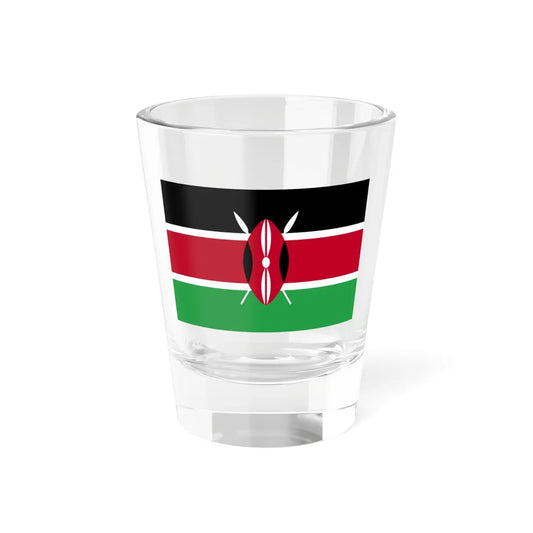 Flag of Kenya WFB 2004 (Kenya) Shot Glass 1.5oz 1.5oz - Go Mug Yourself