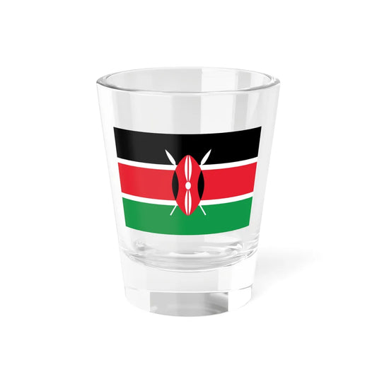 Flag of Kenya WFB 2009 (Kenya) Shot Glass 1.5oz 1.5oz - Go Mug Yourself