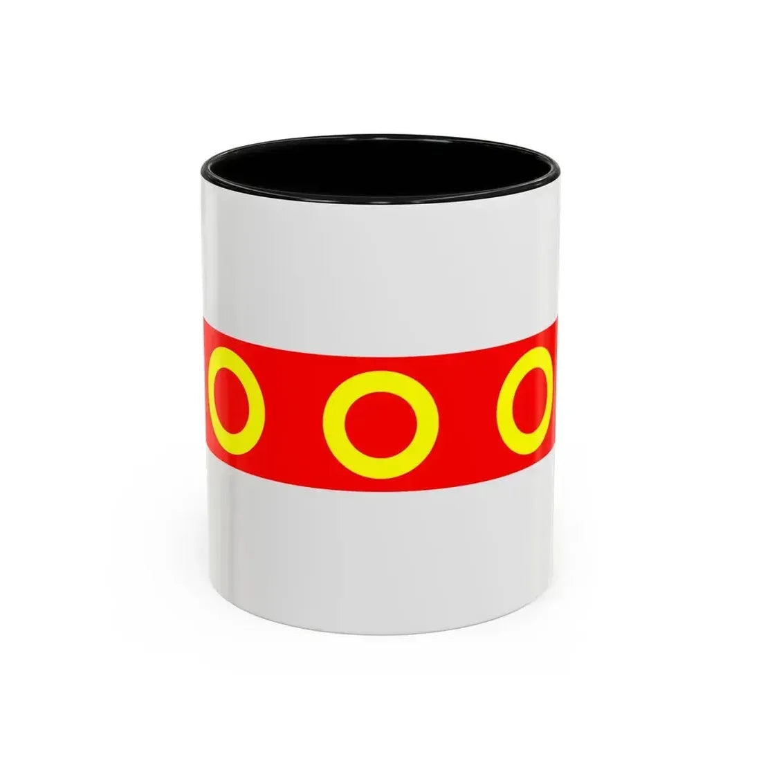 Flag of Kercem Malta - Accent Coffee Mug 11oz Black - Go Mug Yourself