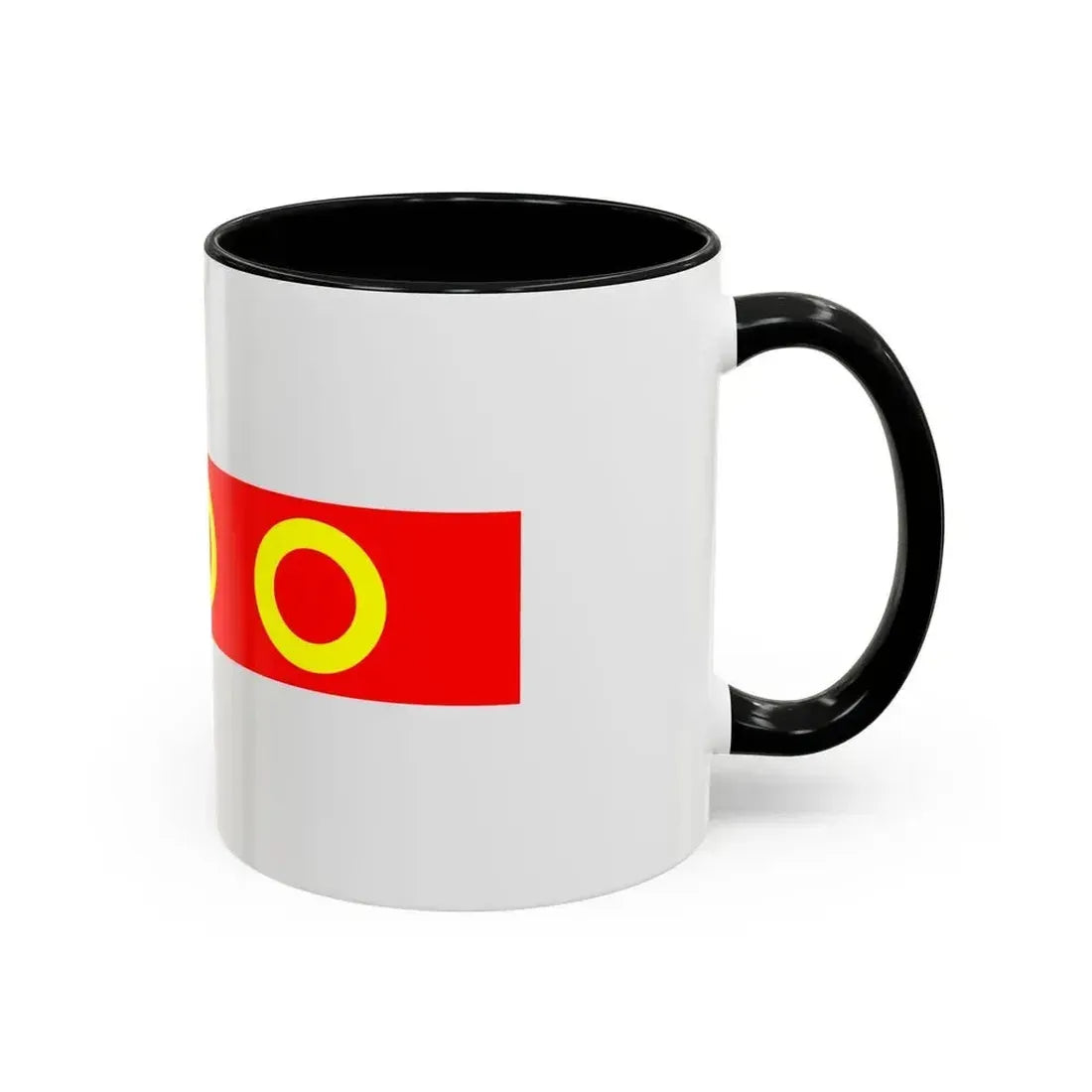 Flag of Kercem Malta - Accent Coffee Mug - Go Mug Yourself