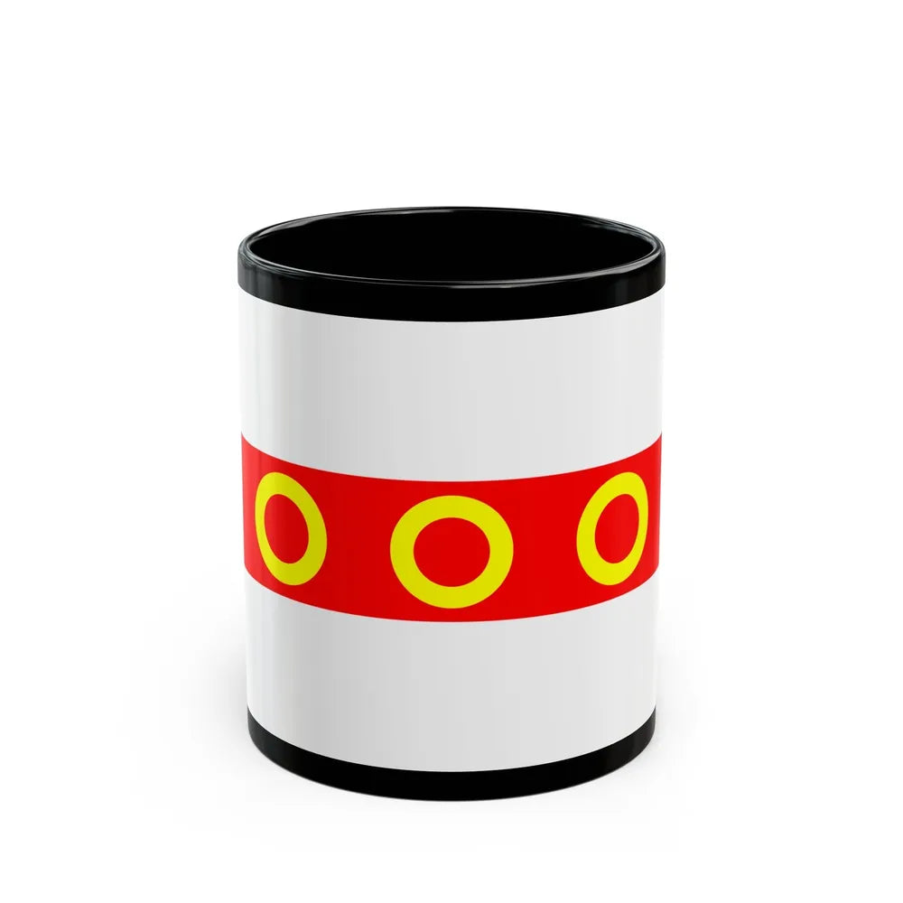 Flag of Kercem Malta - Black Coffee Mug-11oz-Go Mug Yourself