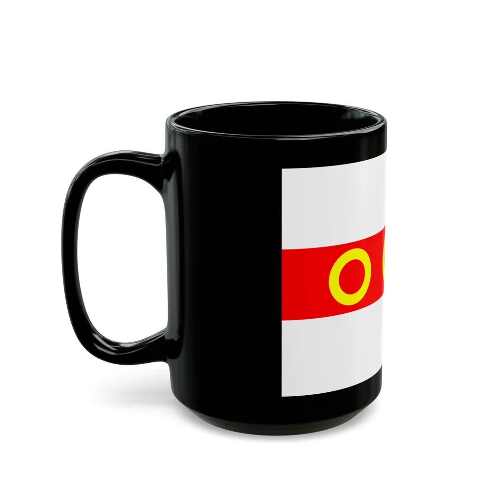 Flag of Kercem Malta - Black Coffee Mug-Go Mug Yourself