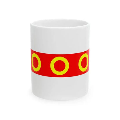 Flag of Kercem (Malta) White Coffee Mug 11oz - Go Mug Yourself