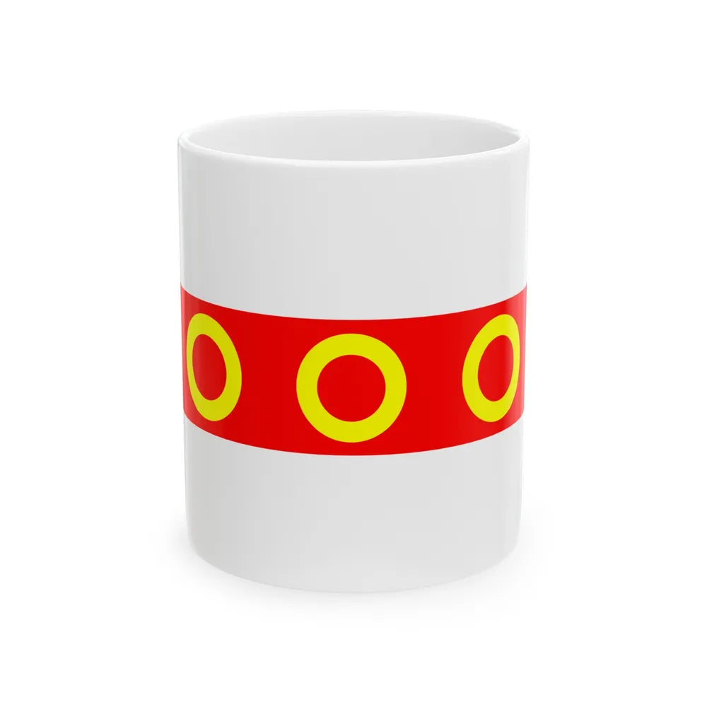 Flag of Kercem Malta - White Coffee Mug-11oz-Go Mug Yourself