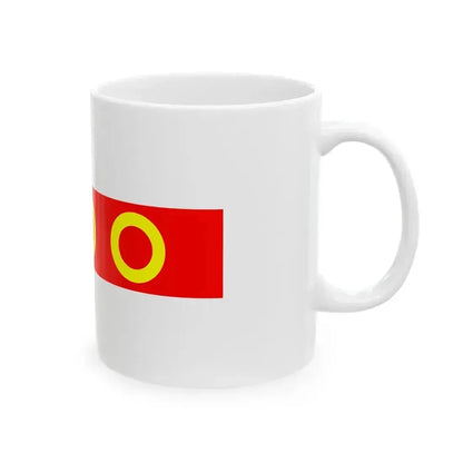 Flag of Kercem Malta - White Coffee Mug - Go Mug Yourself