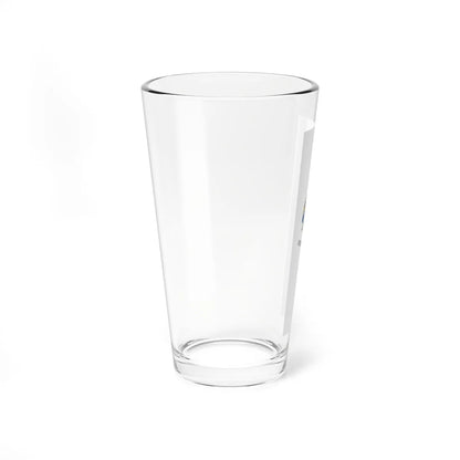 Flag of Kerekegyhaza vertical (Hungary) Pint Glass 16oz - Go Mug Yourself