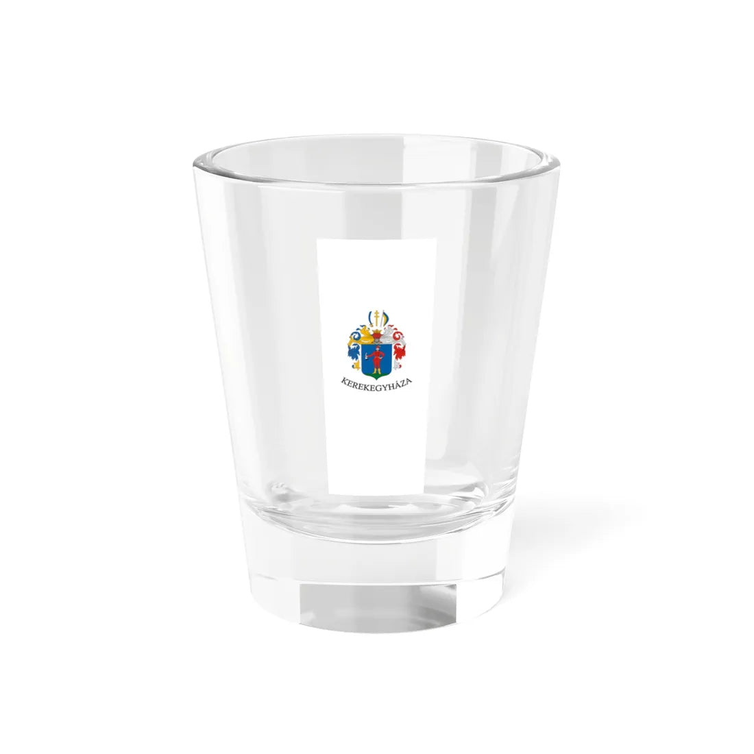 Flag of Kerekegyhaza vertical (Hungary) Shot Glass 1.5oz 1.5oz - Go Mug Yourself