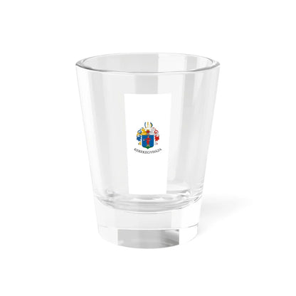Flag of Kerekegyhaza vertical (Hungary) Shot Glass 1.5oz 1.5oz - Go Mug Yourself