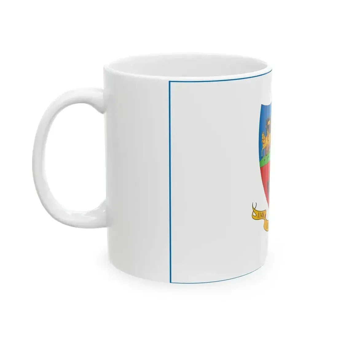 Flag of Kerepes (Hungary) White Coffee Mug - Go Mug Yourself