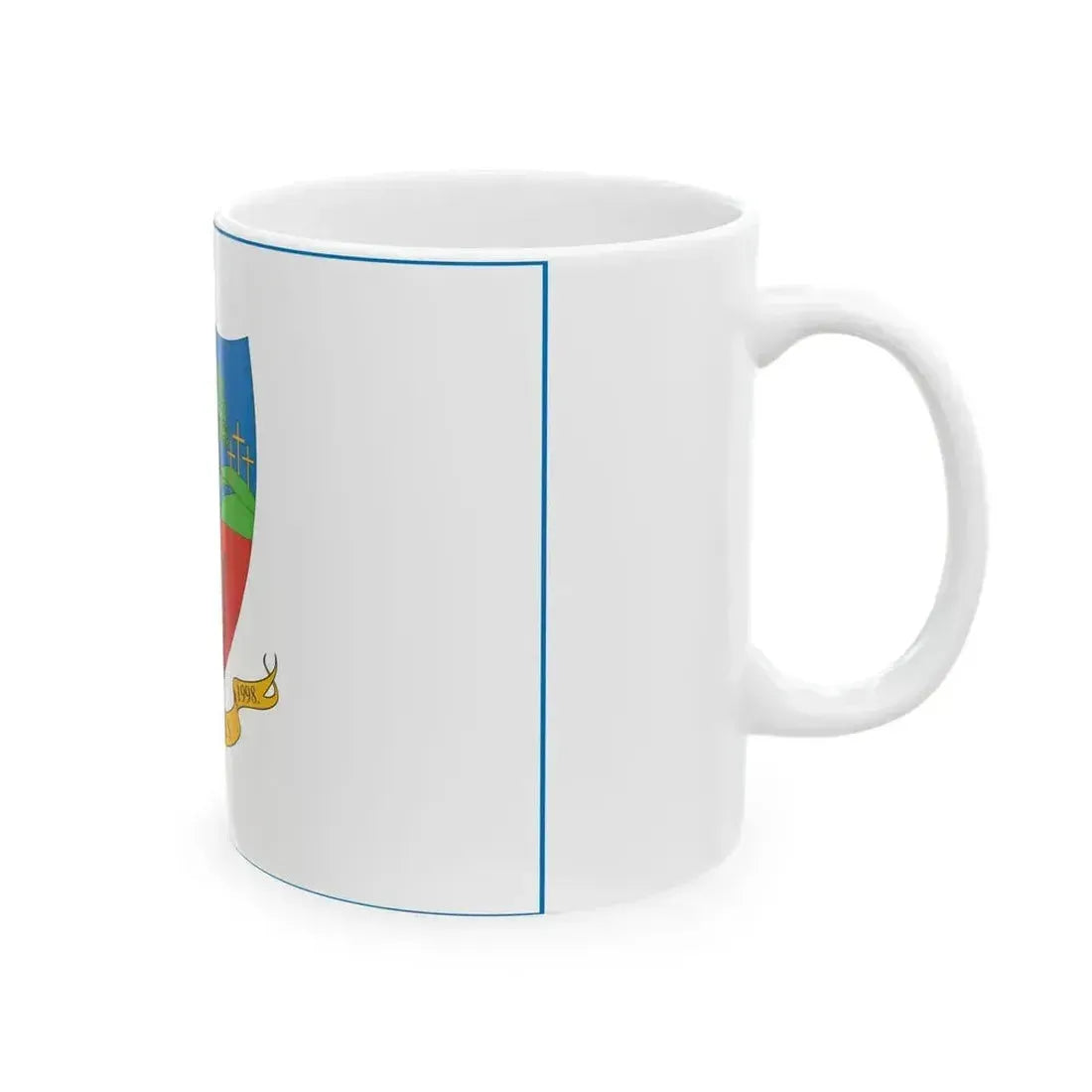 Flag of Kerepes (Hungary) White Coffee Mug - Go Mug Yourself