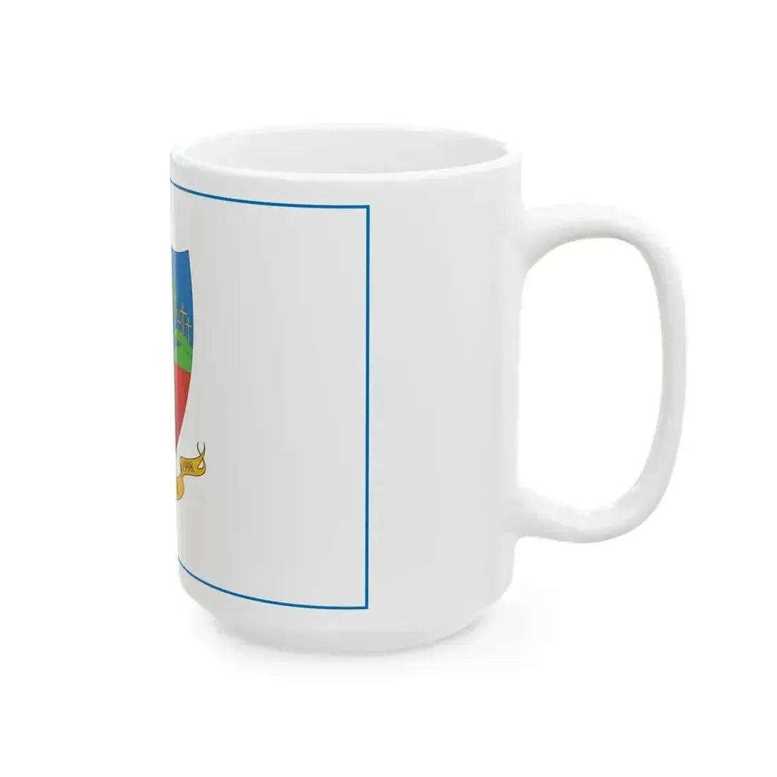 Flag of Kerepes (Hungary) White Coffee Mug - Go Mug Yourself