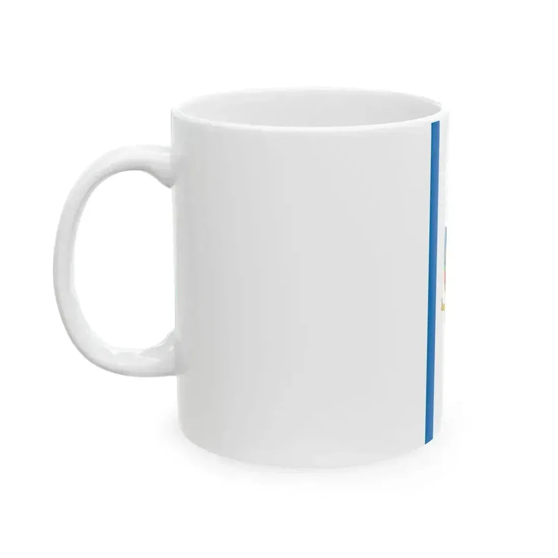Flag of Kerepes vertical (Hungary) White Coffee Mug - Go Mug Yourself
