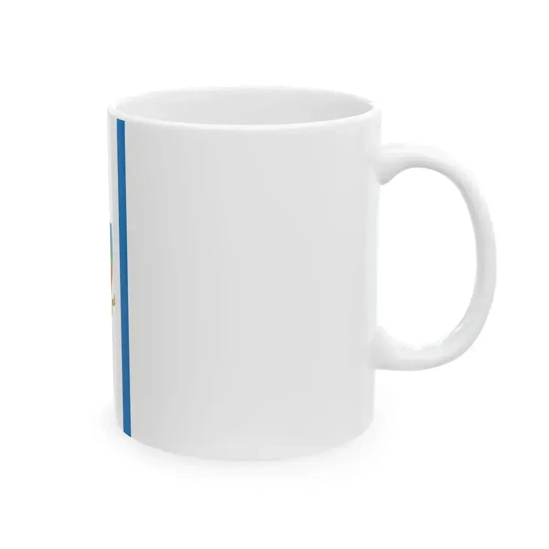 Flag of Kerepes vertical (Hungary) White Coffee Mug - Go Mug Yourself
