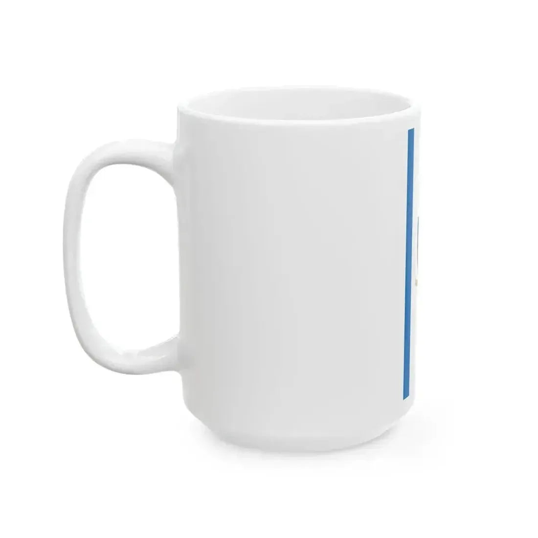 Flag of Kerepes vertical (Hungary) White Coffee Mug - Go Mug Yourself