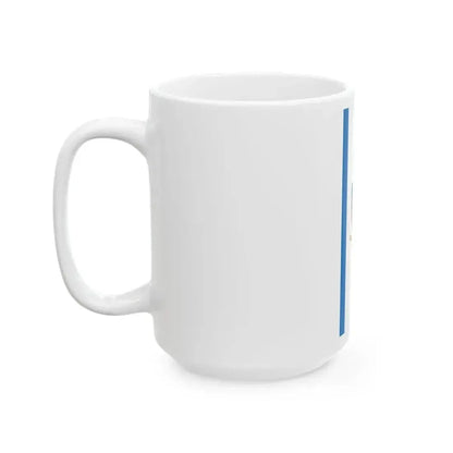 Flag of Kerepes vertical (Hungary) White Coffee Mug - Go Mug Yourself