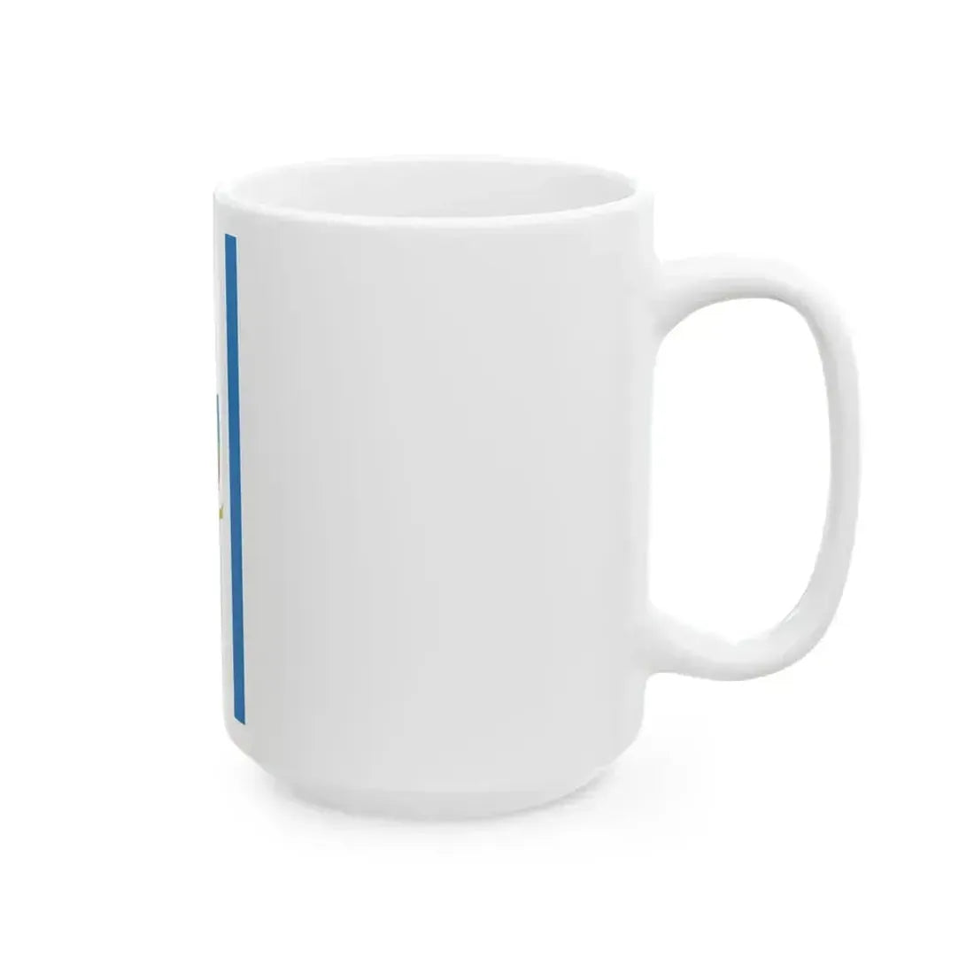 Flag of Kerepes vertical (Hungary) White Coffee Mug - Go Mug Yourself