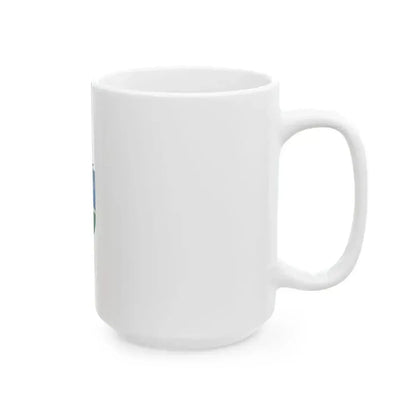 Flag of Kerkabarabas (Hungary) White Coffee Mug - Go Mug Yourself