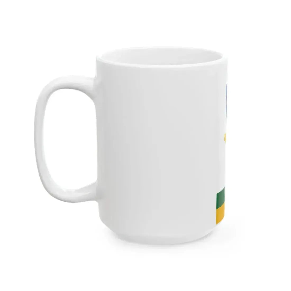 Flag of Kerkafalva (Hungary) White Coffee Mug - Go Mug Yourself