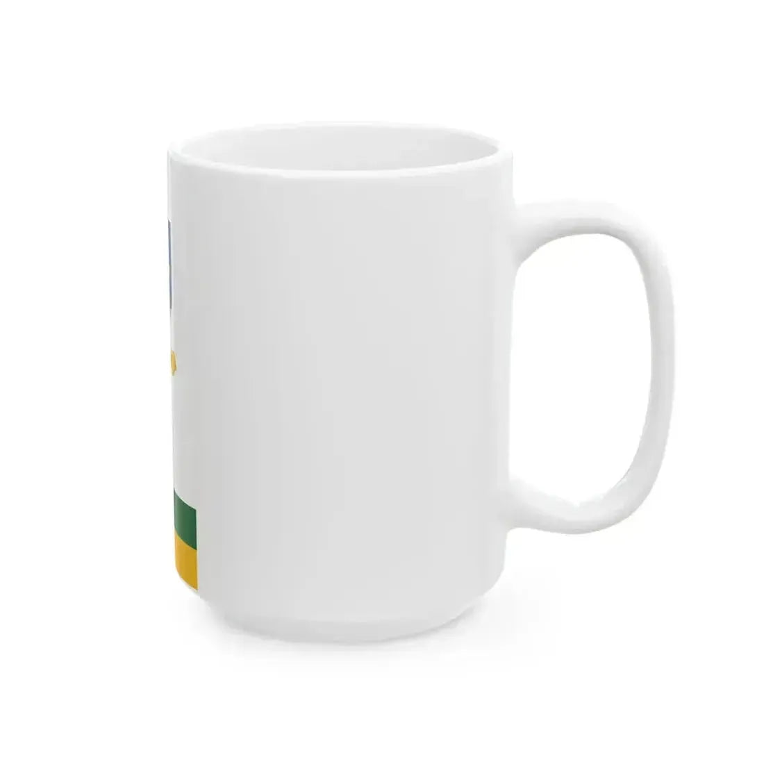 Flag of Kerkafalva (Hungary) White Coffee Mug - Go Mug Yourself