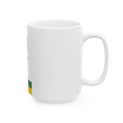 Flag of Kerkafalva (Hungary) White Coffee Mug - Go Mug Yourself