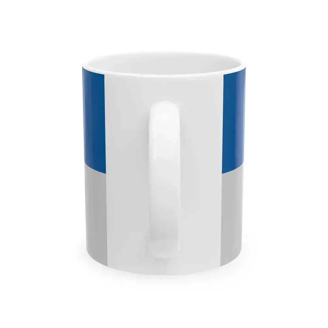 Flag of Kerkaszentkiraly (Hungary) White Coffee Mug - Go Mug Yourself