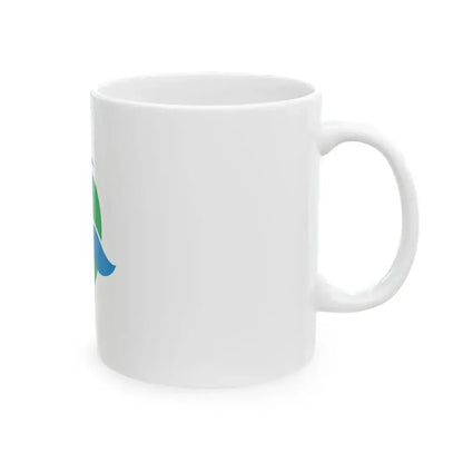 Flag of Kesennuma Miyagi (Japan) White Coffee Mug - Go Mug Yourself
