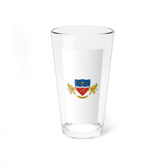 Flag of Keszeg vertical (Hungary) Pint Glass 16oz 16oz - Go Mug Yourself