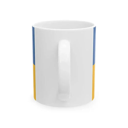 Flag of Ketvolgy (Hungary) White Coffee Mug - Go Mug Yourself