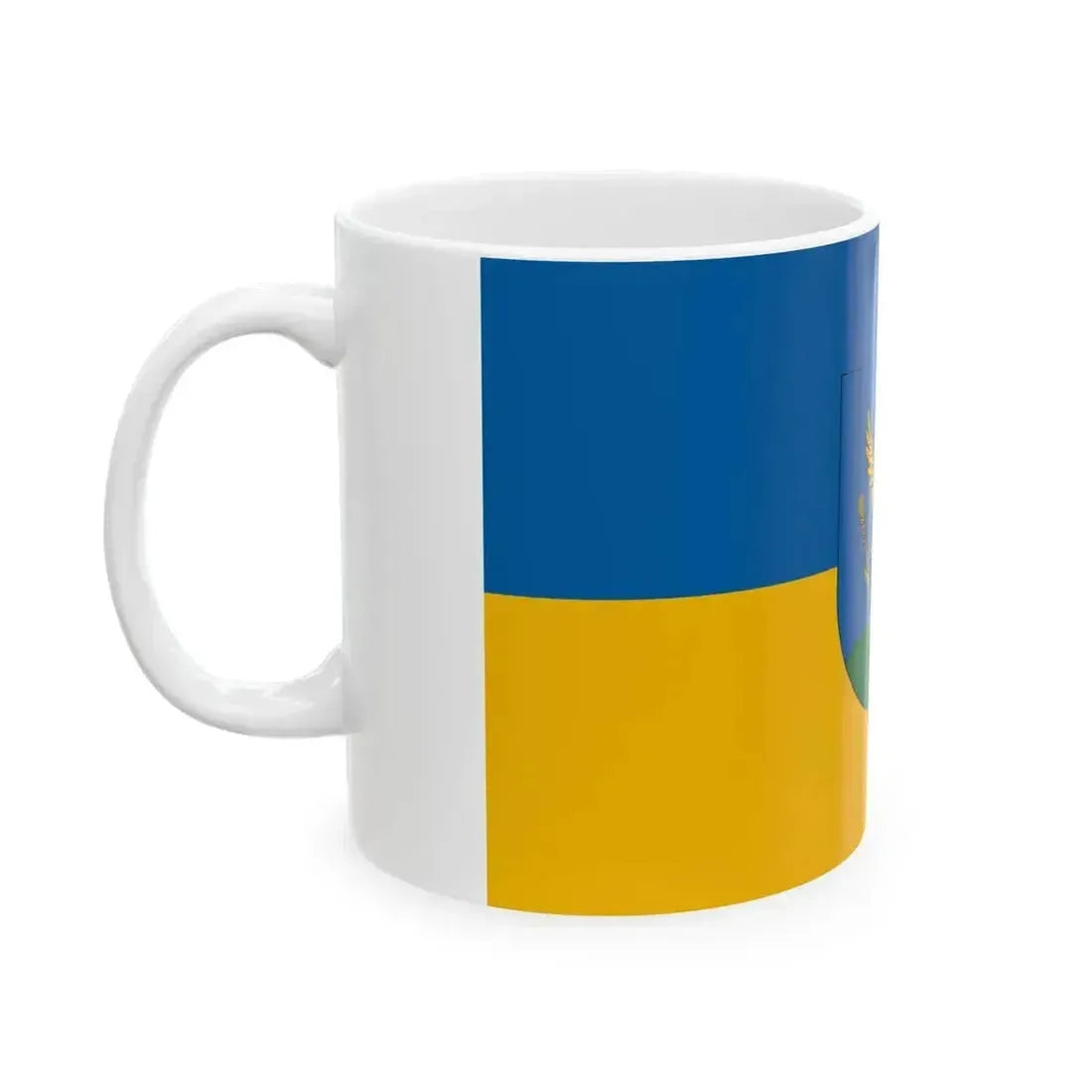 Flag of Ketvolgy (Hungary) White Coffee Mug - Go Mug Yourself