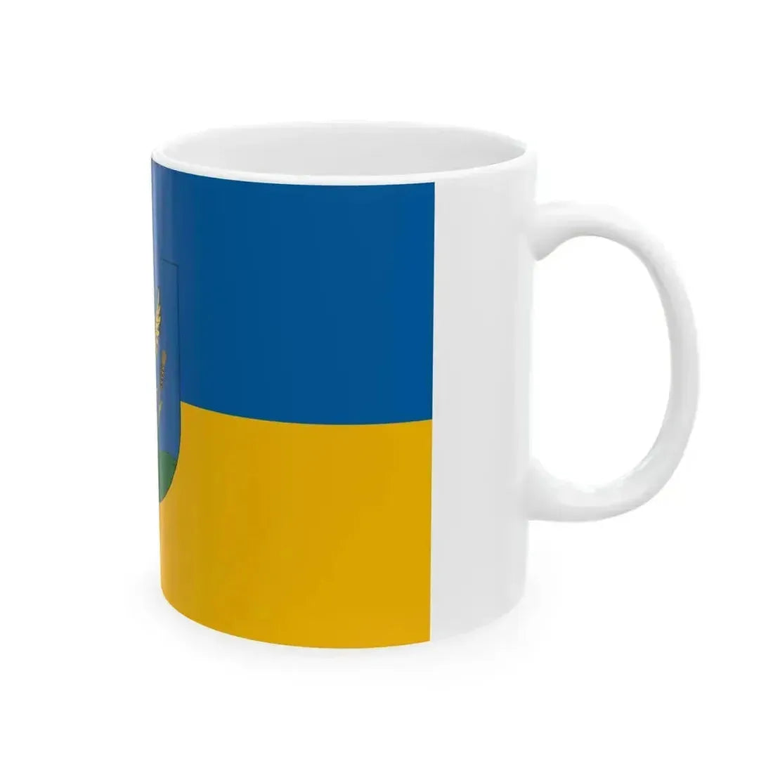 Flag of Ketvolgy (Hungary) White Coffee Mug - Go Mug Yourself