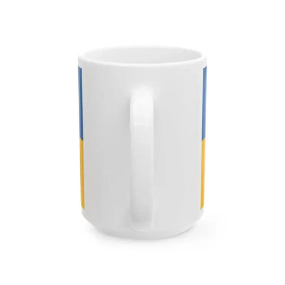 Flag of Ketvolgy (Hungary) White Coffee Mug - Go Mug Yourself