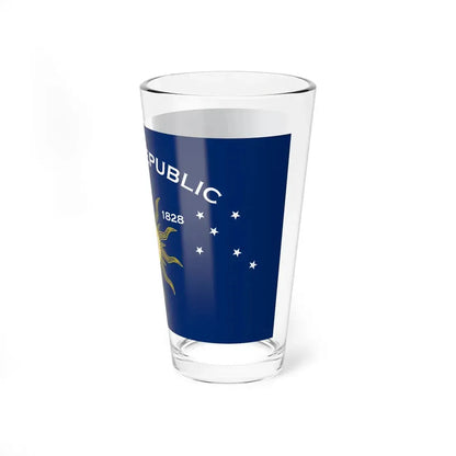Flag of Key West Florida (United States) Pint Glass 16oz - Go Mug Yourself