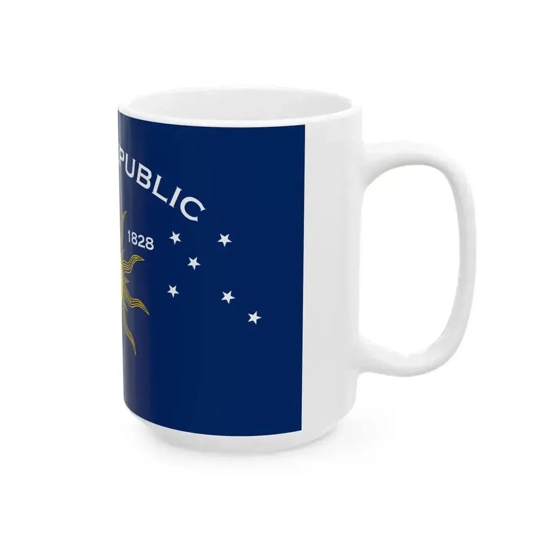 Flag of Key West Florida (United States) White Coffee Mug - Go Mug Yourself