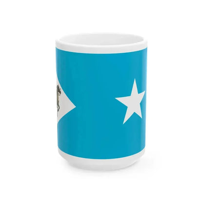 Flag of Khaatumo State of Somalia (Mali) White Coffee Mug 15oz - Go Mug Yourself
