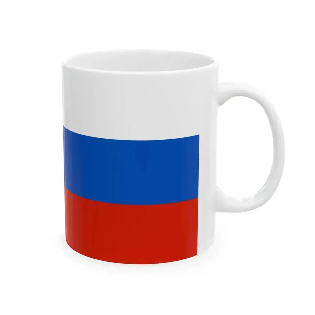 Flag of Khakassia 2002-2003 (Russia) White Coffee Mug - Go Mug Yourself