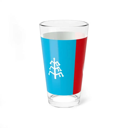Flag of Khalaj People Fictive (Iran) Pint Glass 16oz - Go Mug Yourself