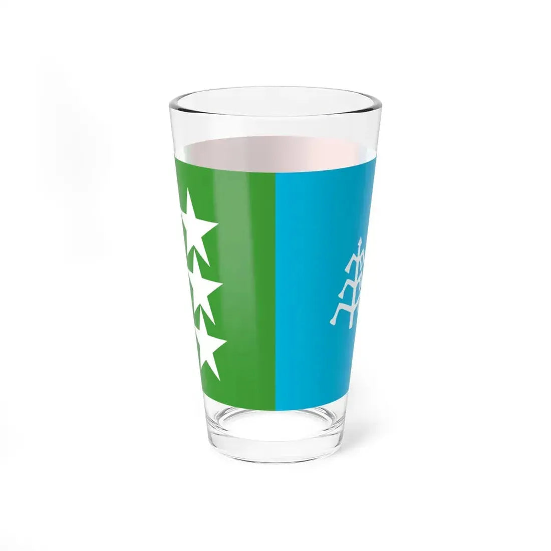 Flag of Khalaj People Fictive (Iran) Pint Glass 16oz - Go Mug Yourself