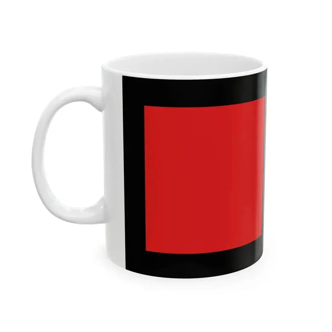 Flag of Khan Krums army (Bulgaria) White Coffee Mug - Go Mug Yourself