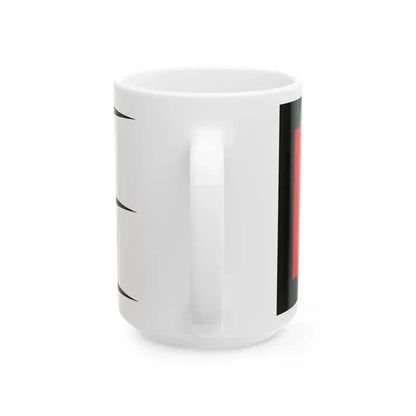 Flag of Khan Krums army (Bulgaria) White Coffee Mug - Go Mug Yourself