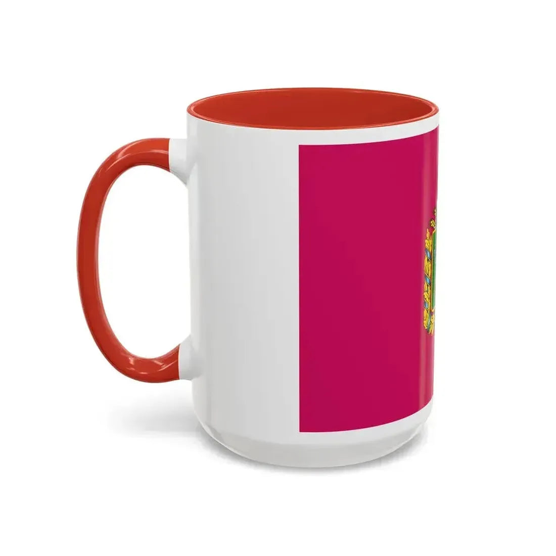 Flag of Kharkiv Oblast Ukraine - Accent Coffee Mug - Go Mug Yourself
