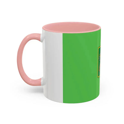Flag of Kharkiv Ukraine - Accent Coffee Mug - Go Mug Yourself