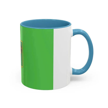 Flag of Kharkiv Ukraine - Accent Coffee Mug - Go Mug Yourself