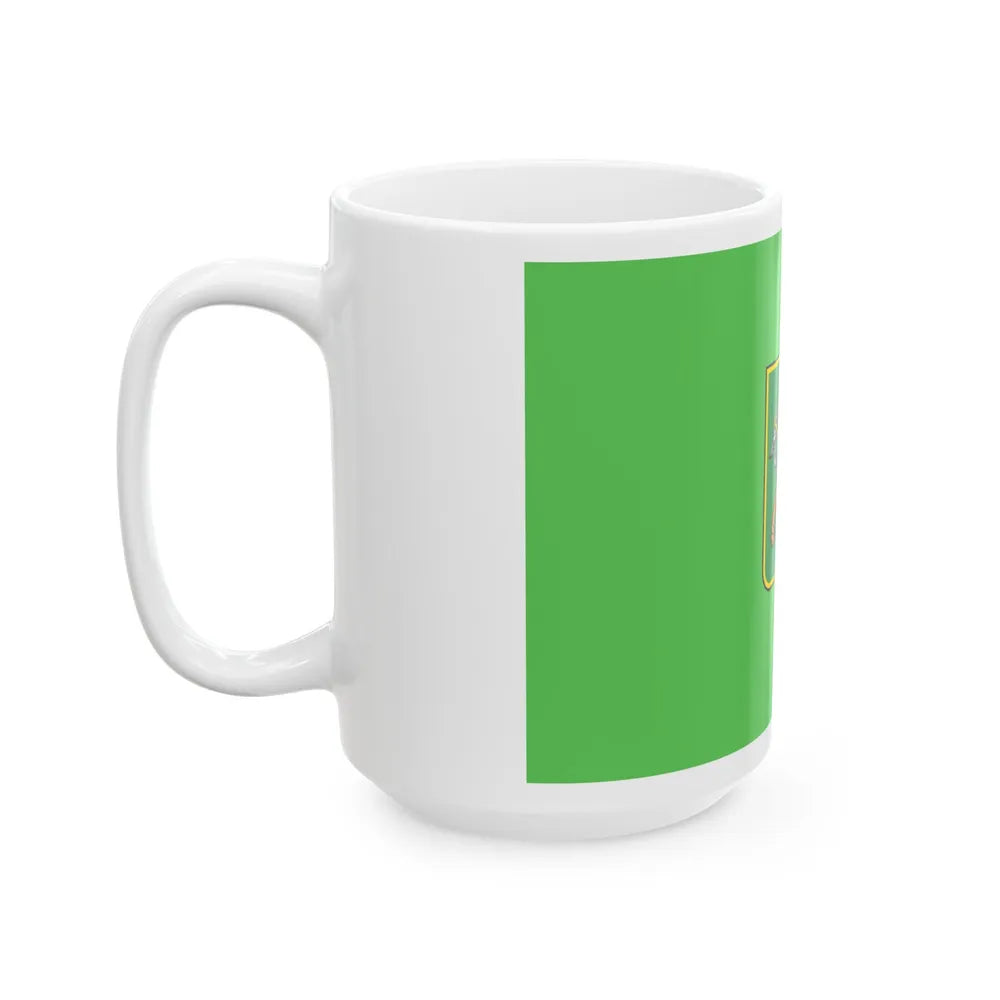 Flag of Kharkiv Ukraine - White Coffee Mug-Go Mug Yourself