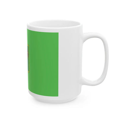 Flag of Kharkiv Ukraine - White Coffee Mug-Go Mug Yourself